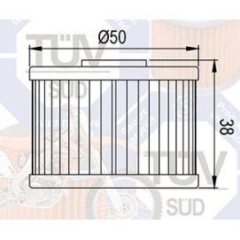 HF112 - Filtre ulei (Hiflo)