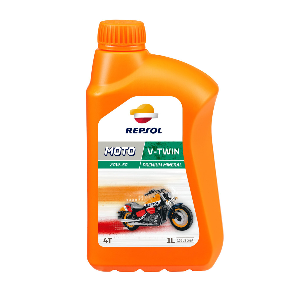 Repsol Moto V-Twin 4T 20W50 1L - Ulei 4T
