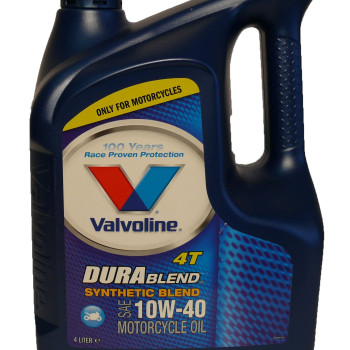 Valvoline Durablend oil 4T 10W40